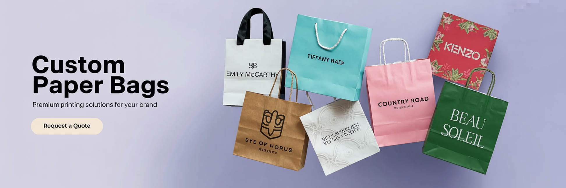 Custom Paper Bags Custom Paper Bags