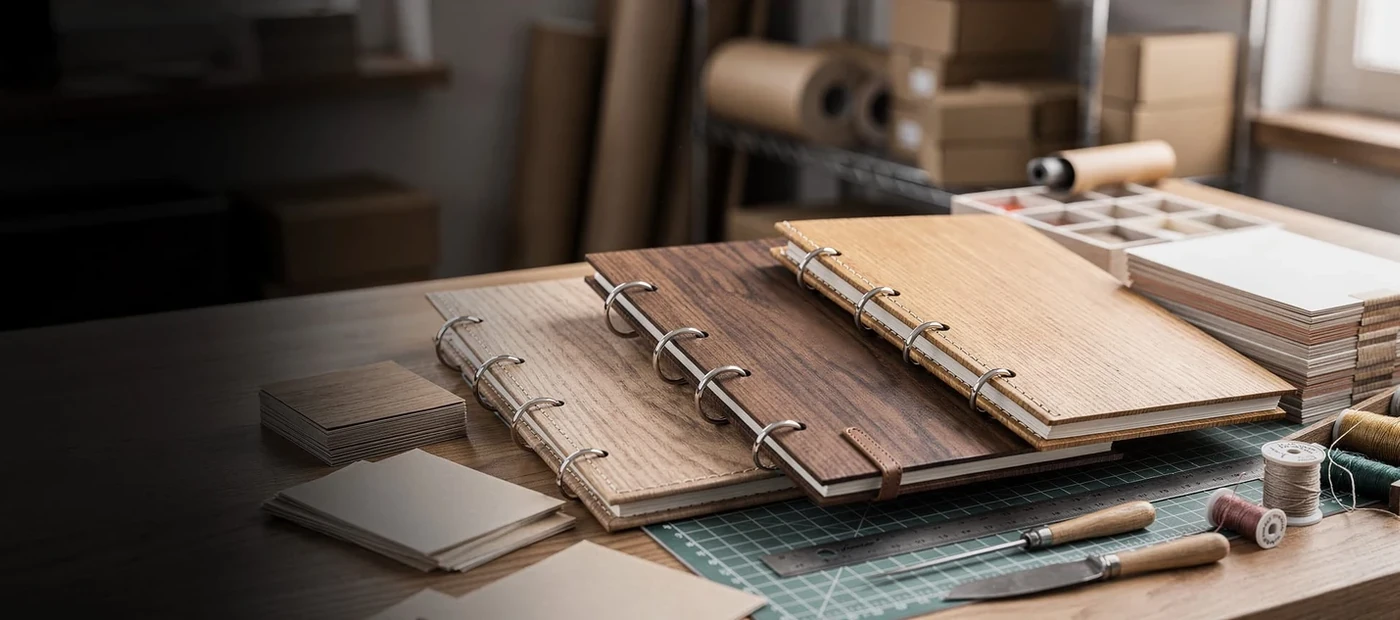 Custom Wooden Notebooks