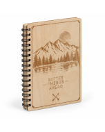 Custom Wooden Notebooks with Laser-Engraved Plywood Covers