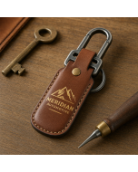 Custom Leather Key Fobs for Branded Gifts and Everyday Carry