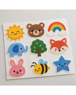 Custom Felt Stickers: Die-Cut, Self-Adhesive Felt for Tactile Branding