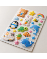 Custom Puffy Stickers: Custom 3D Puffy Sticker Sheets for Packaging, Brand Merch and Creator Runs