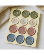 Custom Wax Seal Stickers: Pre-Made Adhesive Seals Pressed With Your Logo or Monogram