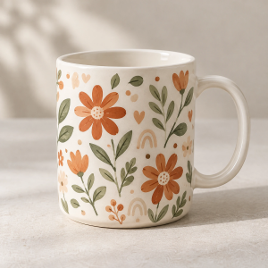 Custom Ceramic Coffee Mugs for Corporate Gifts, Cafés, and Branded Retail