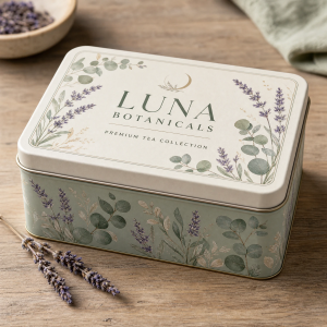 Custom Two-Piece Tin Boxes for Premium Product Packaging