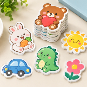 Custom Die-Cut Self-Adhesive EVA Foam Stickers for Packaging, Classrooms, and Brand Merch