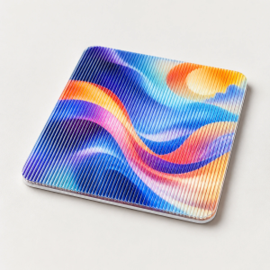 Custom Lenticular Stickers: Flip, Motion and 3D Depth Stickers for Flat Packaging, Launch Kits and Limited Merch
