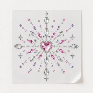Custom Rhinestone Stickers: Self-Adhesive Rhinestone Motifs Specified for Your Surface