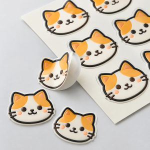 Custom TPE Stickers: Self-Adhesive Soft Logo Stickers Specified, Sampled and Tested Before Bulk