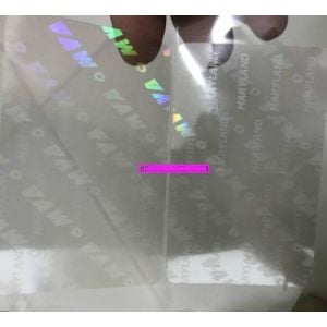 Custom Maryland Hologram Overlay Stickers | MD ID Hologram Overlay