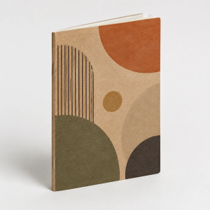 Custom Cardboard Notebooks with Kraft Paperboard Covers