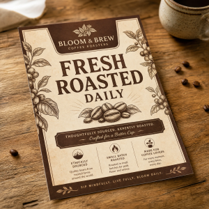 Custom Flyer Printing for Single-Sheet Promotional Flyers