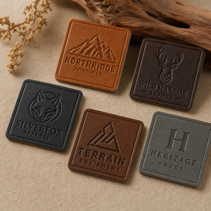 Custom Embossed PU Leather Brand Tags: Specify, Sample, and Test Before Bulk