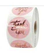 Custom thank you stickers for business | Personalized wedding thank you labels stickers