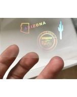 Custom Arizona Hologram Overlay Stickers | AZ ID Hologram Overlay
