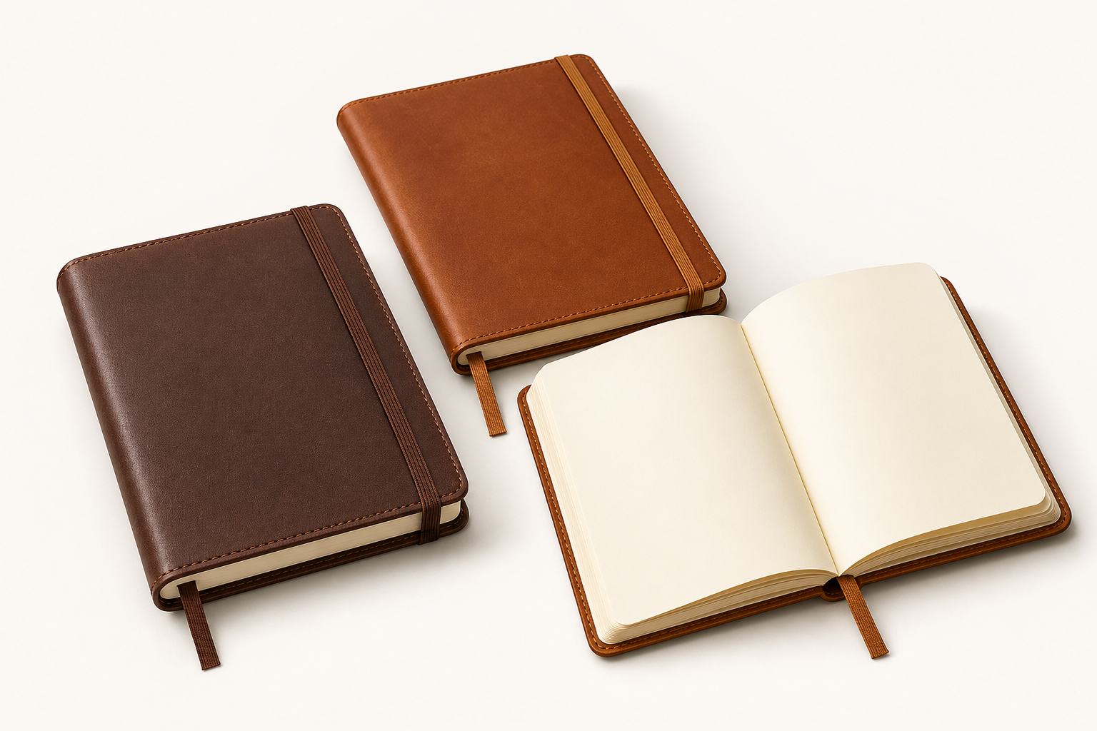 Custom Leather Notebooks product sample image