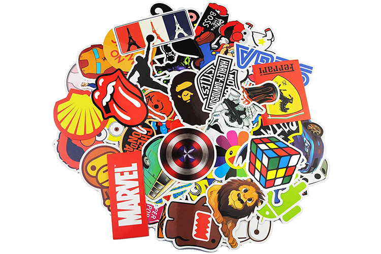 Expressing Brand Identity with Stickers
