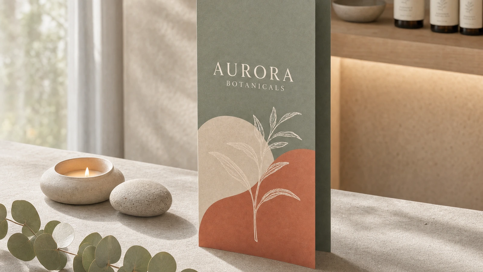 Surface finish and optional back-closure concepts requiring sampling Custom brochure surface samples beside conceptual reverse-panel tab and back-closure prototypes for evaluation