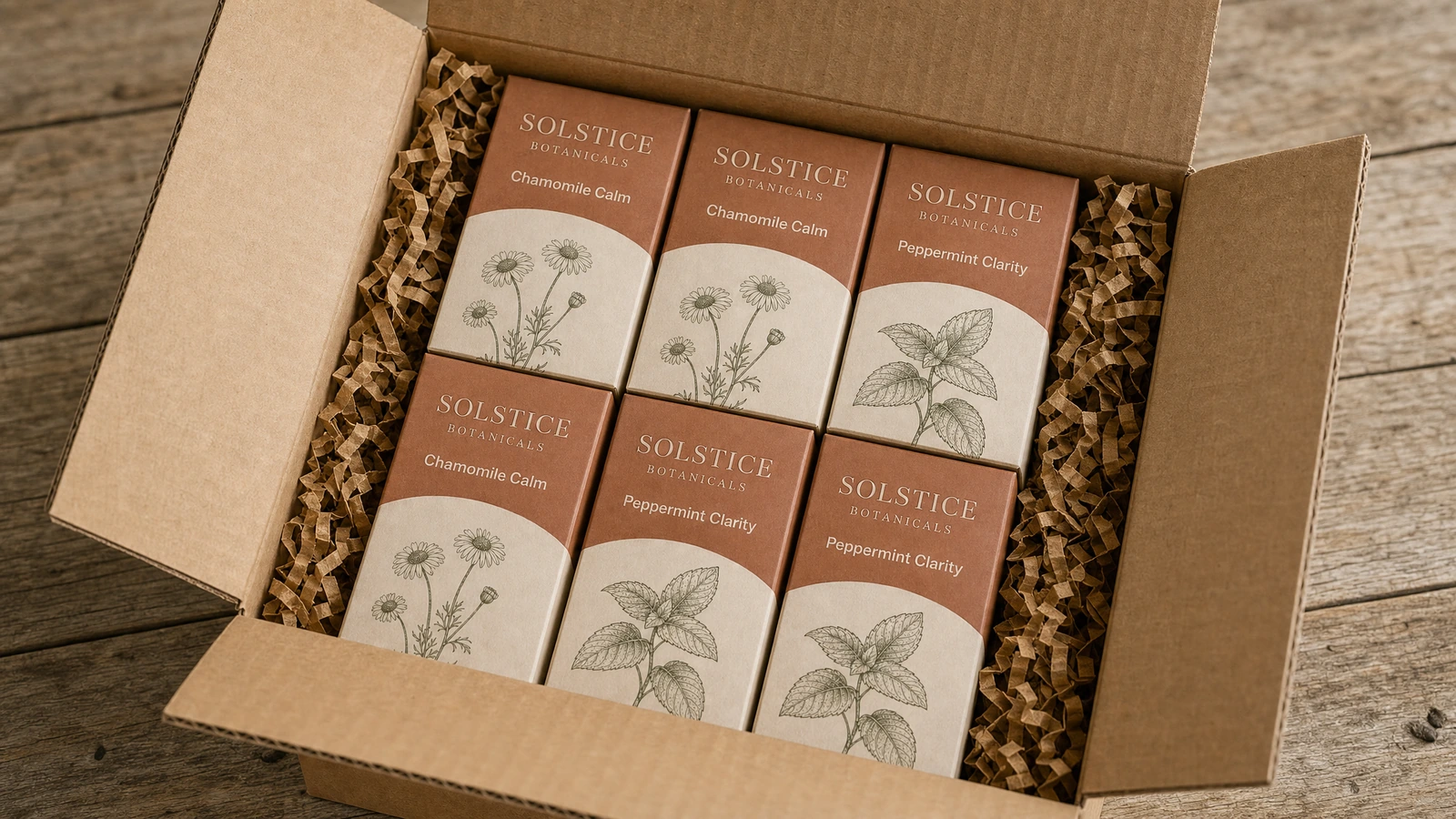 Packaging transport protection and repeat-order control Flat-packed reverse tuck cartons protected for transport with an approved sample and reorder specification