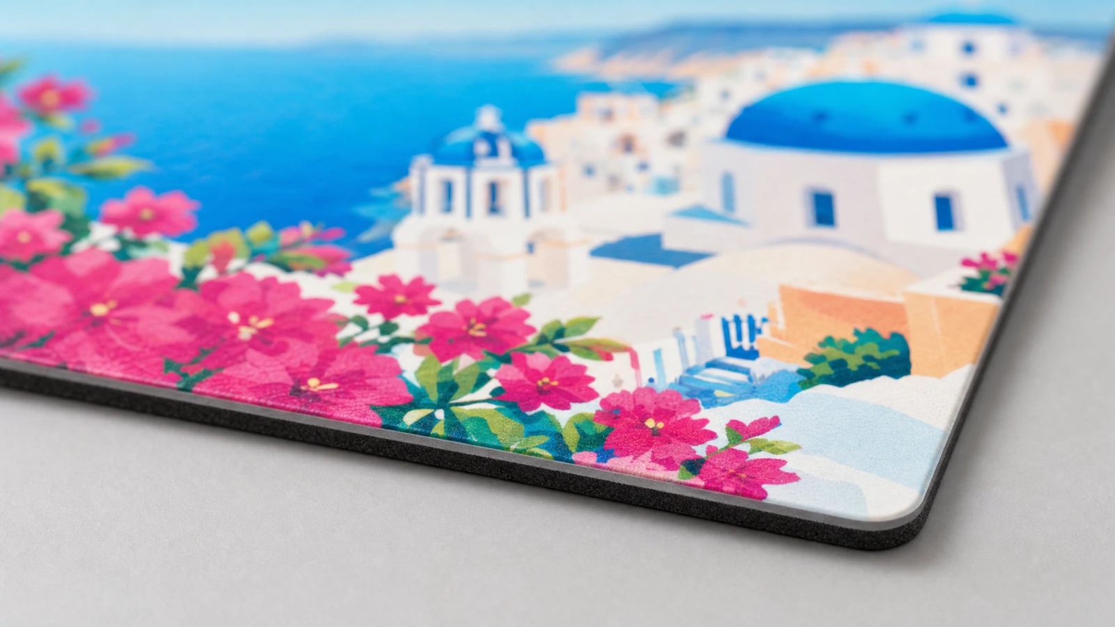 Review printed faces and magnetic backing as separate specifications Concept samples showing printed surface finishes and continuous flexible magnetic backing