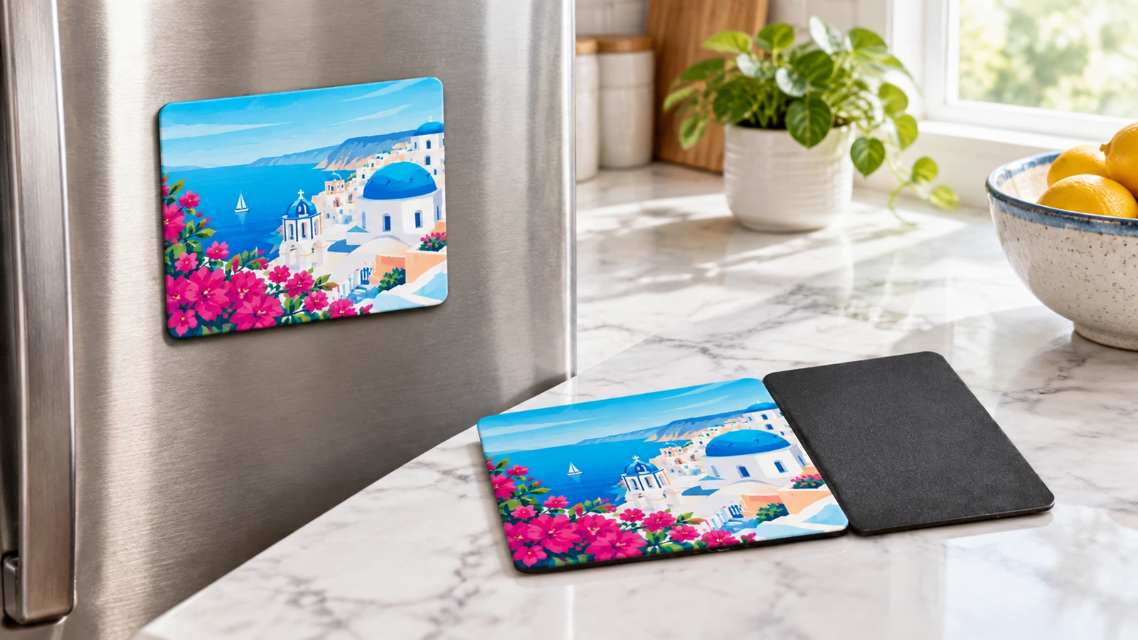 Plan protective packing and maintain a repeat-order reference Illustrative flat-packed magnet sets with protective packaging and a retained reorder sample