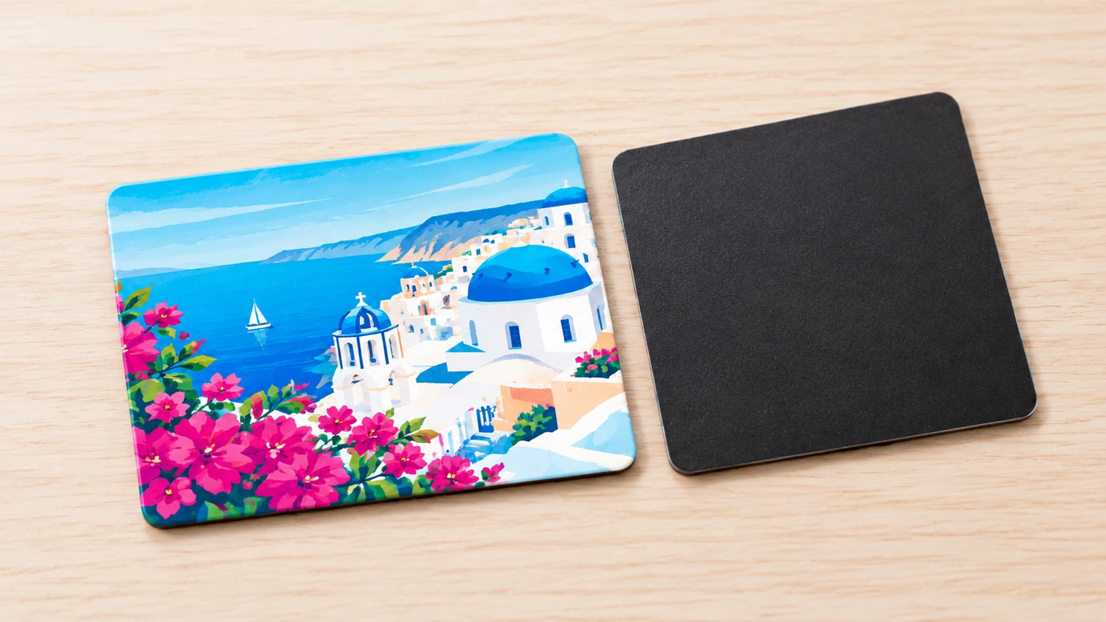 Choose magnet dimensions around readable artwork Illustrative magnet layouts beside actual-size paper proofs for checking crops and readability