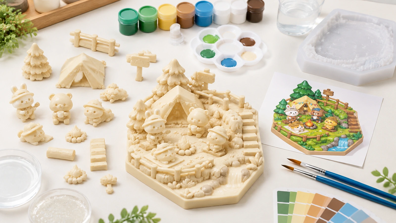 Purchase scenarios for custom molded polyresin magnets Illustrative molded polyresin magnet concepts for museum shops, tourism retailers, and branded gifts