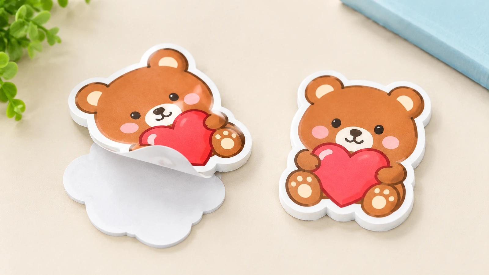 Size and readability of EVA foam stickers EVA foam stickers in several sizes showing bold lettering versus fine lines