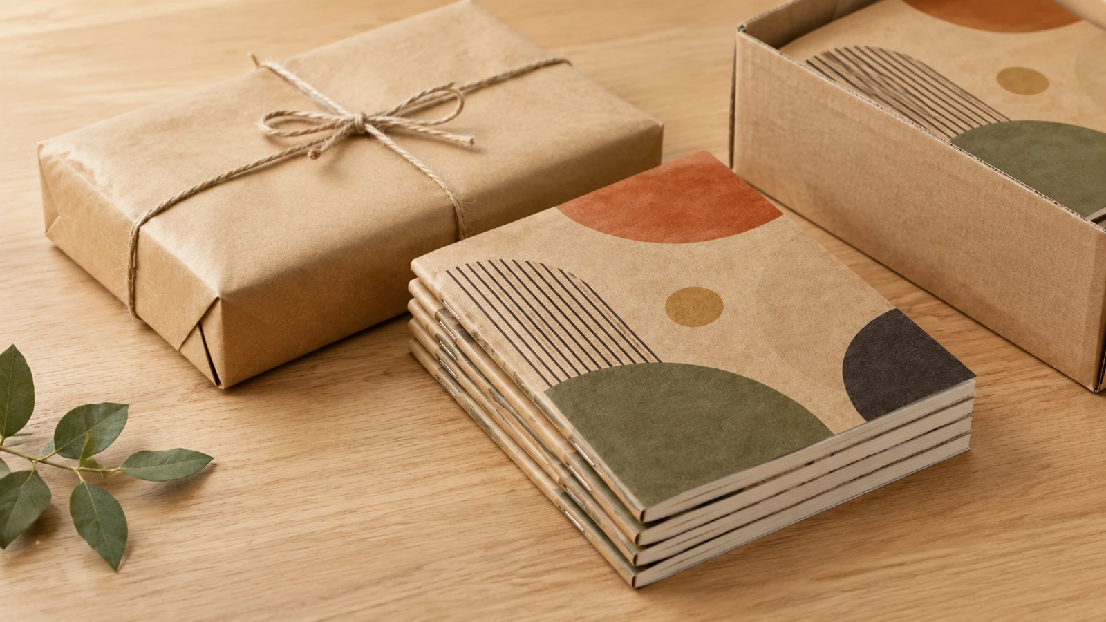 Illustrative sample inspection of notebook paper, cover fold and print alignment