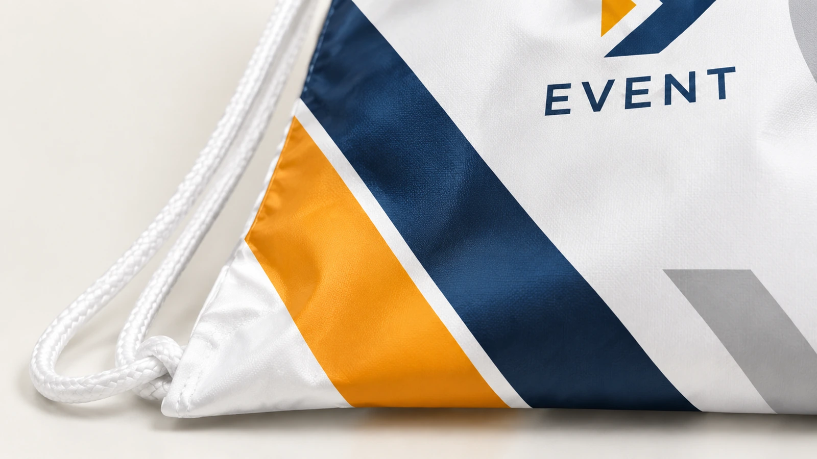 Plastic draw tape versus cotton cord closures on clear and white PE film bags