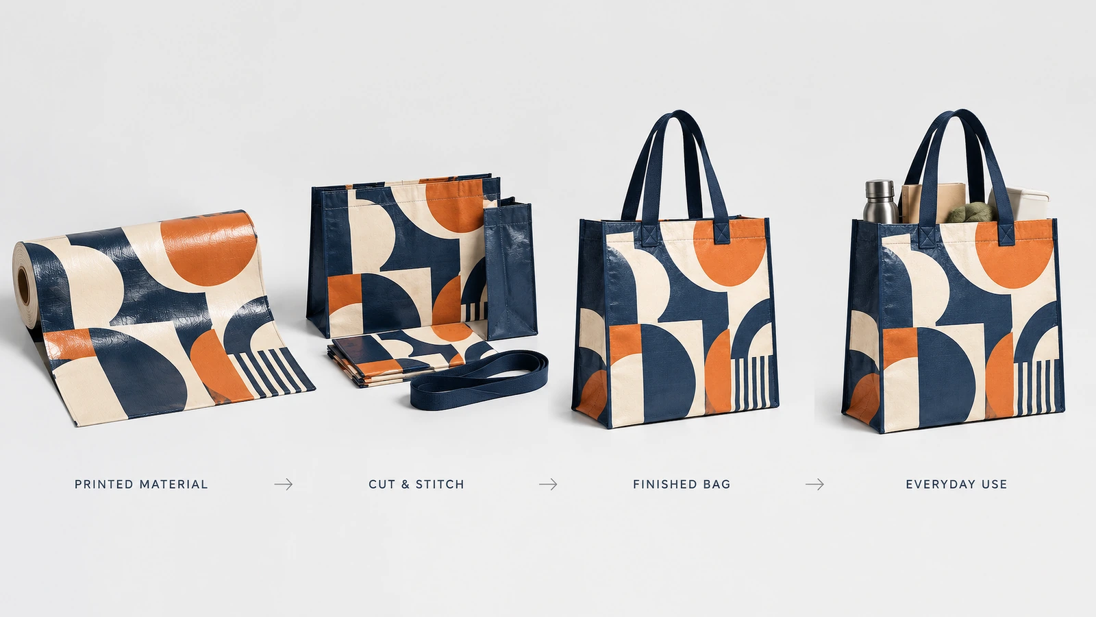 Artwork file preflight Designer checking vector artwork, Pantone references and CMYK separations for a woven bag print