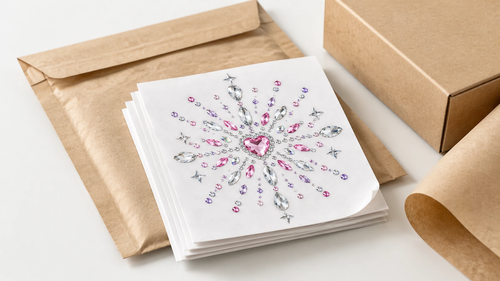 Rhinestone sticker quality inspection Inspector checking rhinestone sticker liner release and stone count against a proof map