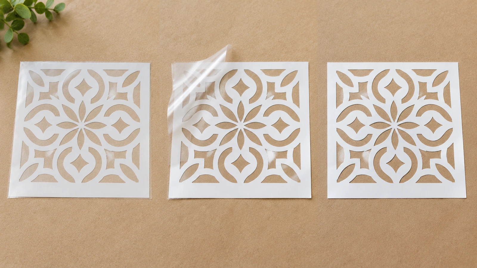 Stencil artwork preflight for bridges and islands Designer checking stencil vector file for bridges and small islands