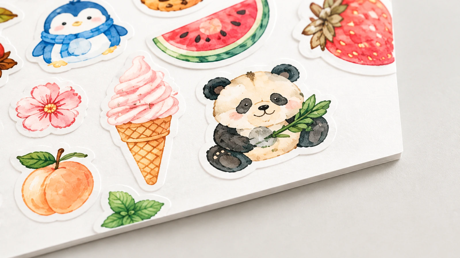 Surface and backing options for scented stickers Paper and film face stocks with permanent and removable adhesive liners for scented stickers