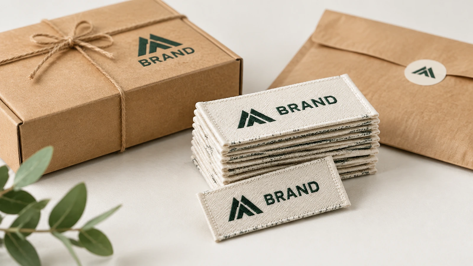 Woven tag quality inspection and wash testing Quality inspection of woven tags measuring size, edges, and color after wash testing