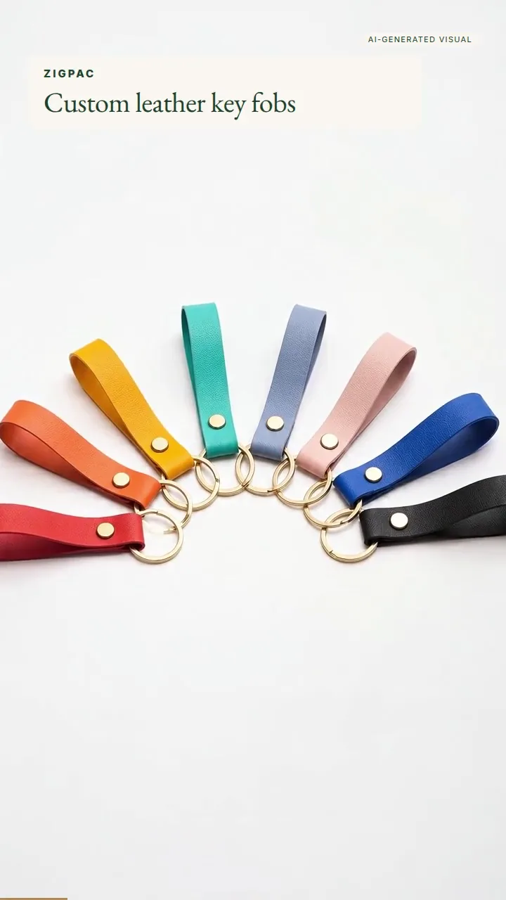 Custom Leather Key Fobs for Branded Gifts and Everyday Carry: Quick Look