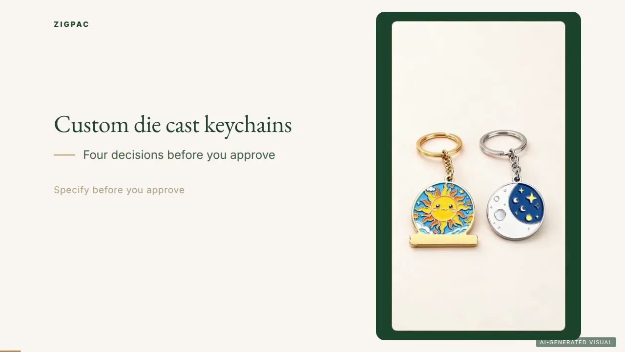 Custom Die Cast Keychains for Branded Gifts and Retail Collections: Video Guide