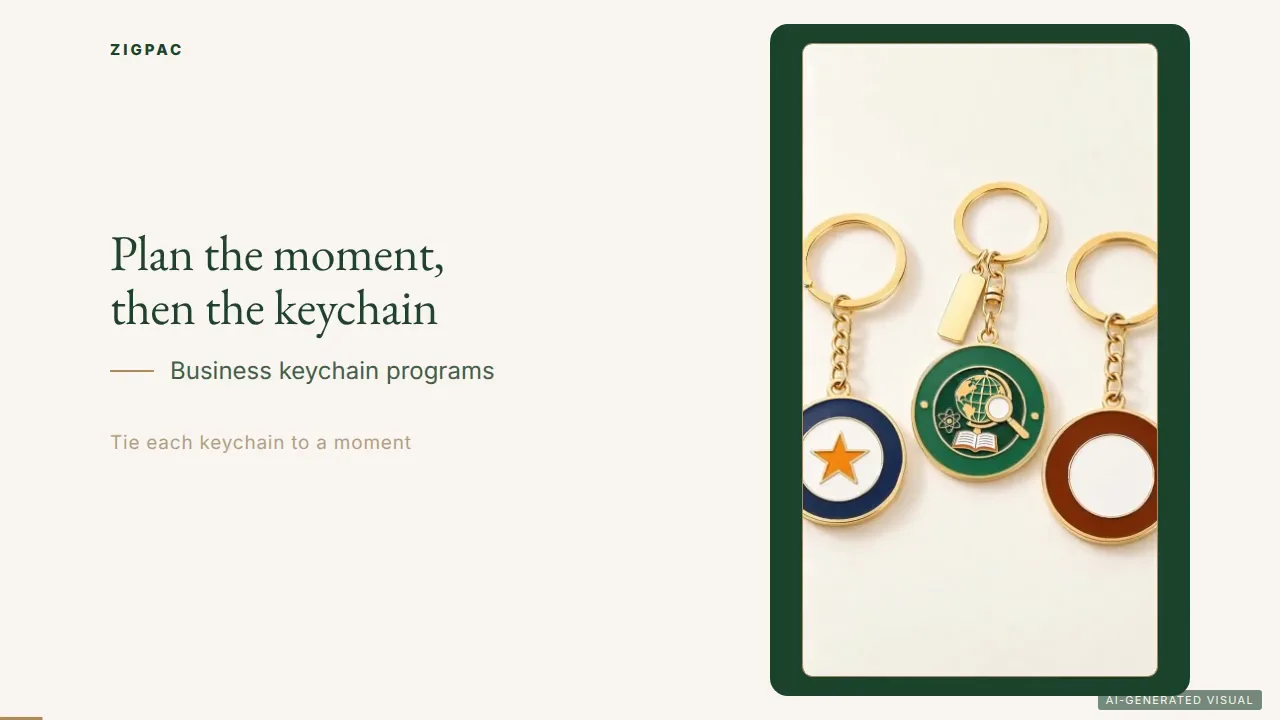 Custom Key Chains for Business: Where They Pay Off and How to Plan a Program Around Each Audience (Video)