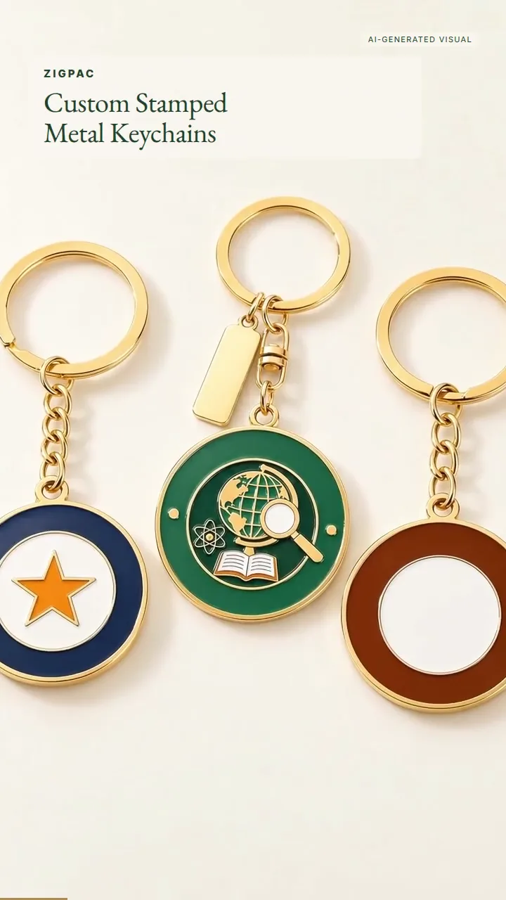 Custom Stamped Metal Keychains for Branded Gifts and Everyday Recognition: Quick Look