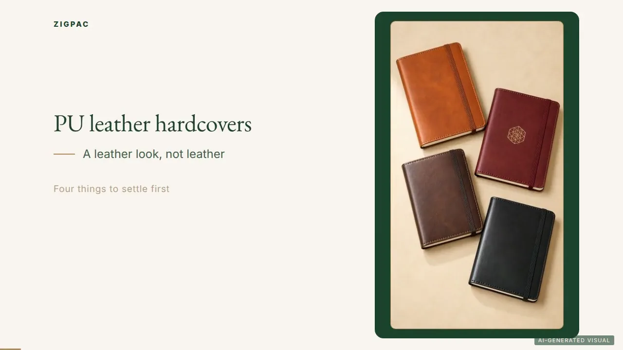 Custom PU Leather Notebooks for Corporate Gifts and Branded Stationery: Video Guide