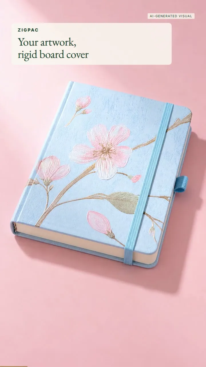 Custom Paperboard Hardcover Notebooks for Branded Covers and Everyday Writing: Quick Look