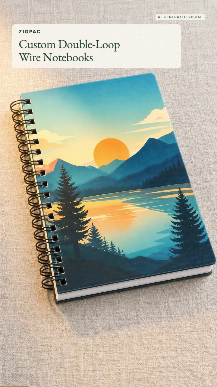 Custom Wire-O Notebooks for Branded Gifts, Planners and Everyday Notes: Quick Look