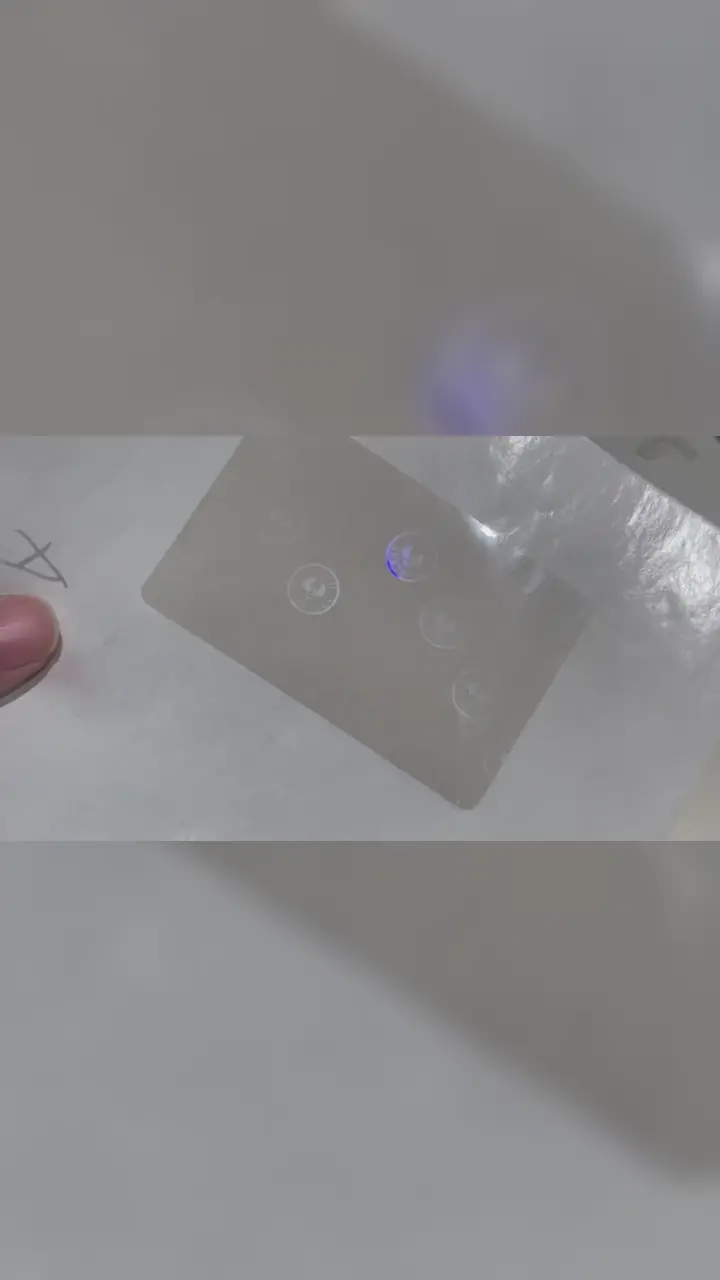 Wholesale South Australia Transparent Drive License Hologram Overlay | Custom SA State ID Card Holographic Overlay Film for Stickers: Quick Look